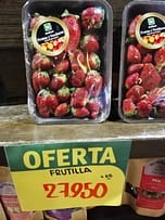 Erdbeeranbau in Paraguay Preis im Super 6 am 15.08.22